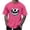 Hot Pink, variant on LUOGENLI Male T-shirts for Mens Men's T Shirt Summer Oversized Shirt Fashion 3D Print Casual Comfortable Shirt Mens T-shirts Graphic Tees Vintage St. Patrick's Day Black XL