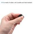 thumbnail image 4 of Unique Bargains Support à Oeillets en Caoutchouc Dia 5/8 Pieds (16 mm) Rond Type T pour Protection de Fil, Lot de 4, 4 of 5