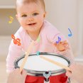 thumbnail image 2 of 1 Ensemble Orff 11 Po Tambour de Percussion pour Enfants Tambour de Performance pour Éducation Musicale, 2 of 8