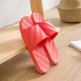 thumbnail image 5 of Cathalem Sandals for Women Flat Sandals Slip On Slide Sandals,White 37, 5 of 5
