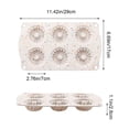 thumbnail image 3 of Fesfesfes Silicone Cake Molds Baking Tools Kitchen Bread Molds Non Stick for Cake Bread Muffin Oven Microwave Safe Easy to Clean Home Baking Accessories, 3 of 5