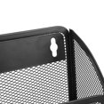 thumbnail image 5 of witspace Pocket Wall File Holder, Metal Wall Hanging File Frame, Mesh Hanging File Organizer, Vertical Wall Mounted Document Rack for Papers Folders Files Clipboard,Black, 5 of 5