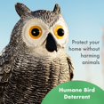 thumbnail image 2 of Homarden | Bird Blinder Scarecrow Fake Owl Decoy - Pest Repellent Garden | 1, 2 of 7