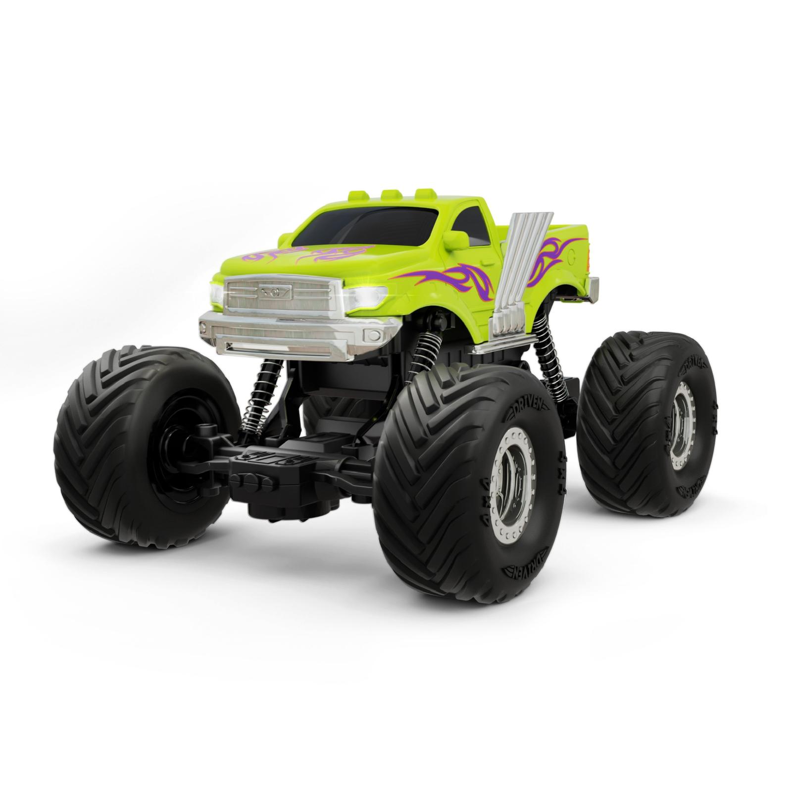 Camion monstre télécommandé Fury DRIVEN Par Battat avec télécommande pour les enfants de 5 ans et plus
