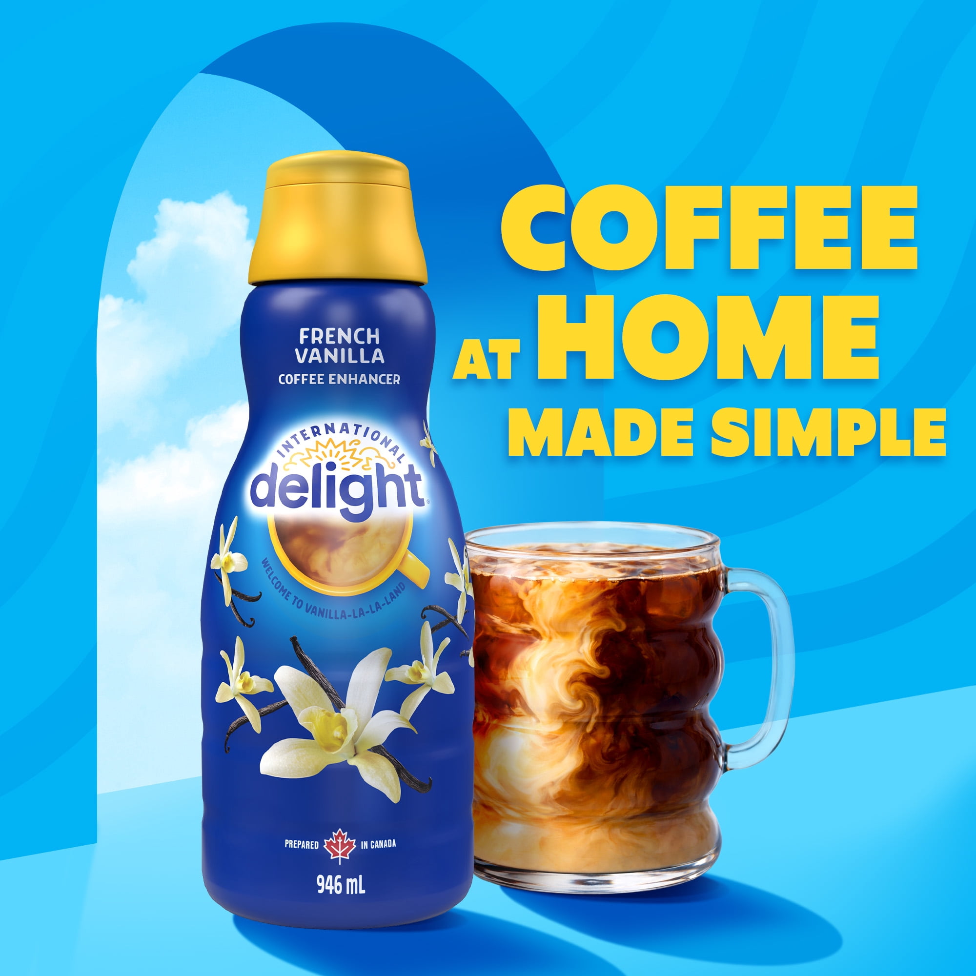 International Delight Rehausseur de Café Vanille Caramel au Beurre