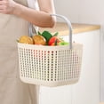 thumbnail image 1 of Meitianfacai Hollow Hand Basket Multifunctional Home Bathroom Plastic Storage, 1 of 6