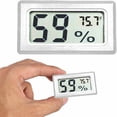 thumbnail image 2 of YDNGF Hygrometer Digital Indoor Humidity Gauge with Temperature Meter Sensor, Indoor Hygrometer Sensor, Humidity Gauge, Humidity Meter for Baby Room, Terrarium, Incubator, Greenhouse, 2 of 9