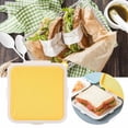 thumbnail image 2 of Binwennn Candy Buffet Containers Kitchen Items for Home Glass Food Containers with Lids Airtight Sandwich Containers Sandwich Food Storage Shape Holder For Lunch Boxes Bread Sandwich For, 2 of 8
