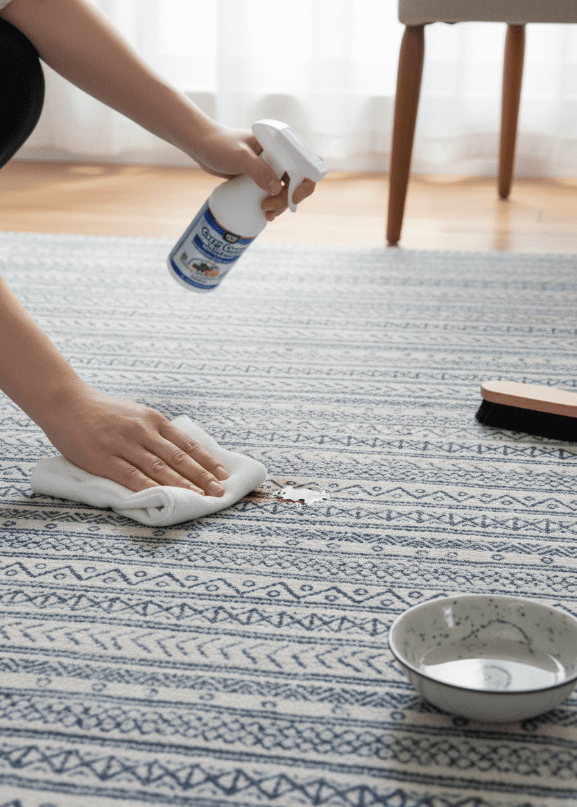 Rug Branch Havana Collection Tapis traditionnel en détresse.