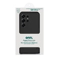 thumbnail image 5 of onn. Samsung Galaxy S25 Ultra Rugged Phone Case with Built-in Kickstand & Smartport Protection, Clear/Black, 5 of 5