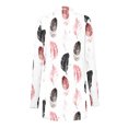 thumbnail image 4 of Vestes pour Femmes Cardigan à Imprimé Floral à Manches Longues à la Mode pour Femmes Haut Veste d'Été Vestes pour Femmes en Liquidation, 4 of 6