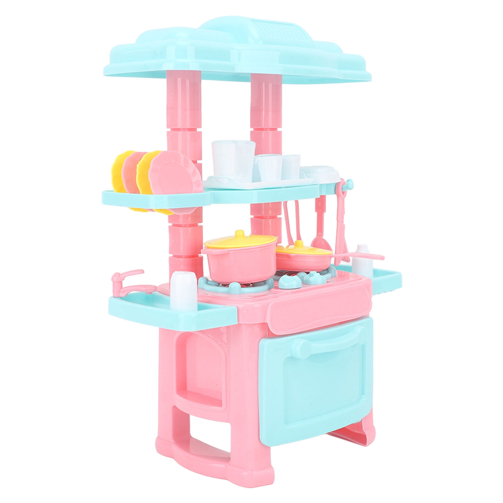 Kitchen Toys Set, Interesting Integrated Plastic Pretend Play Kitchen Toys  for Home