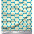 thumbnail image 1 of Soimoi Polyester Crepe Fabric Dots Dots Print Fabric by The Yard 52 Inch Wide, 1 of 5