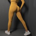 thumbnail image 4 of Dealovy Leggings for Women High Waisted Solid Butt Lifting Basic Tight Workout Seamless Yoga Gym Trousers, 4 of 7