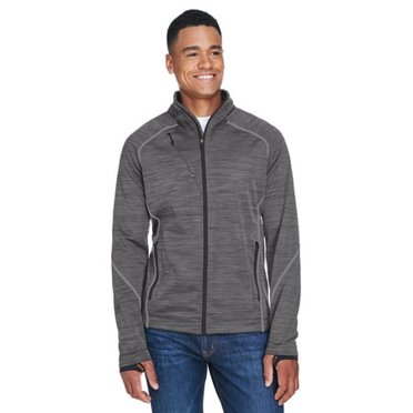 North End Men's Flux Mélange Bonded Fleece Jacket 88697