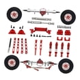 thumbnail image 4 of Bunblic Front Rear Axle DIY Kit 1/12 RC Car Upgrade Parts Metal Screws Fixings Drive Shafts RC Car Accessories for MN82S MN82T Red, 4 of 8
