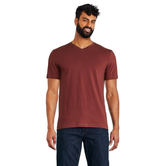George Men's Stretch V-Neckline Tee