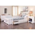 thumbnail image 2 of Prepac Monterey 1-Drawer White Tall Nightstand, 2 of 5