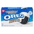 thumbnail image 1 of Oreo Enrobés De Fudge Au Chocolat Blanc Biscuits-Sandwiches, 1 of 7