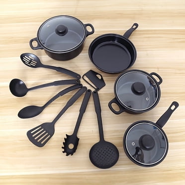 SDOTXA13pcs Set Non-stick Pot Soup Pot Saucepan Frying Pan Multi-piece Set Kitchen Cookware