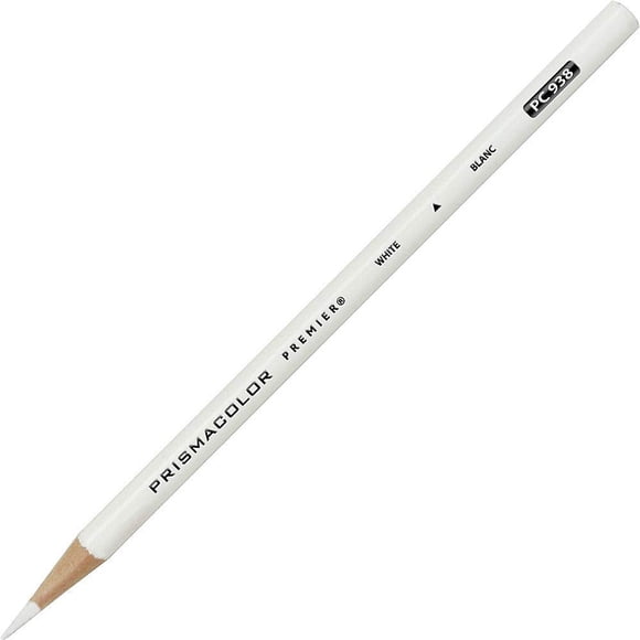 PRISMACOLOR Crayons de Couleur PREMIER �?? PC938, Lot de 12, Blanc (3365)