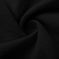 thumbnail image 4 of Meichang Robe Maxi en Lin pour Femme Coupe Ample Col en V Manches Lanterne Mi-Longues Robe d'Été Fluide Swing Ourlet à Volants Robes de Plage Vacances Robes Longues Décontractées, 4 of 6