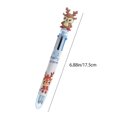 thumbnail image 2 of Décoration de Noël Extérieure Saison de la Rentrée Stylo-Bille Rétractable Stylo Gel 6 en 1 Stylos-Cadeaux Multicolores de Noël Stylos à Encre Liquide 2 ml pour Fournitures de Bureau et d'École comme Cadeau pour Enfants, 2 of 7