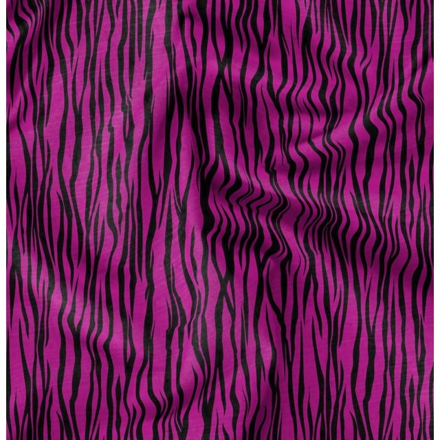 Soimoi Pink polyester Crepe Fabric Wild Animal Skin Print Sewing Fabric BTY 52 Inch Wide