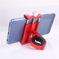 thumbnail image 4 of Bicycle Cycling Aluminum Alloy Phone Holder Metal Simple Design Stable Phone Bracket Adjustable 55-100mm 360 Degrees Rotation Holder, 4 of 8