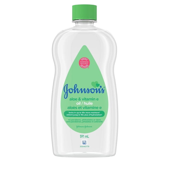 Johnson's Baby, Aloe Vera & Vitamin E, Baby Oil Gel591ml