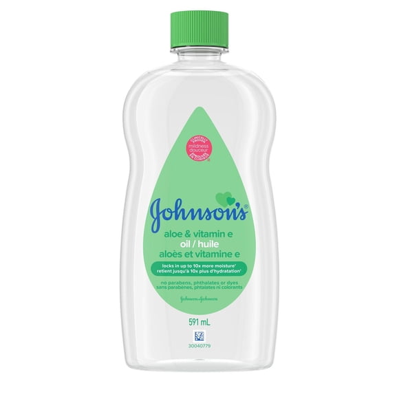 Johnson's Baby, Aloe Vera & Vitamin E, Baby Oil Gel591ml