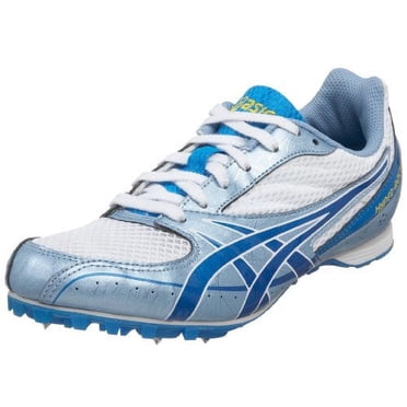 ASICS Crampons d'Athlétisme Hyper-Rocketgirl 4 pour Femmes Blanc/saphir/jonquille - G954N-0101