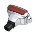 thumbnail image 2 of Labymos Car Modified Automatic Stick Gear Shift Knob Gear Shift Lever Shifter Short Lever Brown, 2 of 8