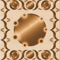 thumbnail image 1 of Ahgly Company Tapis d'Intérieur Lavables en Machine, Carrés Pastel Transitionnel Orange, Carrés de 7', 1 of 7