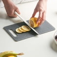 thumbnail image 2 of Lksixu Plastic Cutting Board For Cutting Vegetables Meat And Fruit Double Sided Cutting Board For Kitchen Non-slip Cutting Board Easy To Clean Portable Frosted Texture Kitchen Gadgets, 2 of 6