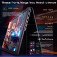 thumbnail image 4 of TUTT 15.6” Portable Monitor Dual Screen Extender, Plug and Play, VESA Mount, M4, 4 of 7