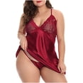 thumbnail image 2 of EQWLJWE Robes d'Été pour Femmes 2023 Liquidation Robes pour Femmes Robe d'Été pour Femmes Aguichant Style Fendu Col Suspendu Dos Ouvert Bretelle Robe à Col en V, 2 of 5