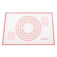 thumbnail image 1 of Soft Texture Silicone Baking Mat, Silicone Pastry Mat, 40X60cm / 15.7X23.6In Non-Slip For Home Kitchen Red 40x60cm, 1 of 8