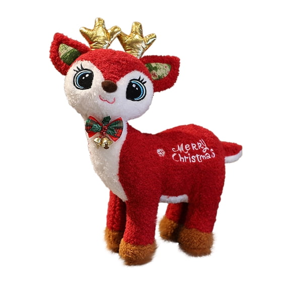 Christmas Stuffed Animal Baby Reindeer Doll Christmas Children's Dolls like Rainbow High Spark Amp Bag Distortion Guitar Amp Pa Horn Amp 90 Amp Amp Knobs Journey Girl Dolls Pajamas 120vac Amp Meter