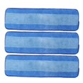 thumbnail image 2 of Domqga 3PCS Wet Dry Dual Use Mop Cloth Refills Reusable Microfiber Mop Pad For Mop Floor Cleaning,Wet Dry Mop Pad,Mop Accessory, 2 of 8