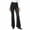 A2-Black Pant, variant on Business Casual Pants for Women Elastic Waistband Tummy Control Bootcut Pants Stretchy Slim Fit Dress Pants Black Pant,Size S-3XL