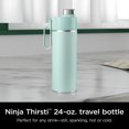 thumbnail image 4 of Ninja Thirsti 24oz. Travel Bottle, Mint, 4 of 5