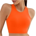 thumbnail image 3 of Sentmoon Supportive Bikini Top Curvy Swimwear Tummy Control Push Up Solid Color Oversized Spaghetti Strap Backless Bathing Suit for Women Summer Beach Necessities, 3 of 9