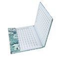 thumbnail image 2 of Nail Display  Nail Polish Display Professional 180 Colors Nail Art Polish Color Display  Book Manicure Tools Green, 2 of 7