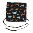 thumbnail image 2 of GROWTH Seat for Dining Table, Chair Increasing Cushion with Straps for Kids Car Animal Black, 2 of 9