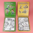 thumbnail image 4 of Water Doodle Busy Book Reusable Water Coloring Book For Toddlers Mess Painting Activity Educational Travel Toy Kids Learning Art, 4 of 8