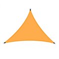 thumbnail image 1 of Voile d'Ombrage Résistante à la Pluie de 20 Pieds, Imperméable, Robuste, Triangulaire, Auvent en Polyester 210T, Pare-Soleil Anti-Sable pour Activités Extérieures, Patio, Jardin, Cour Arrière, 1 of 7