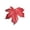 Wine, variant on Iron Wall Hanging Maple Leaf Shaped Handicraft, with Simulated Crack Effect, Garden and Home Metal Hanging Decorations
