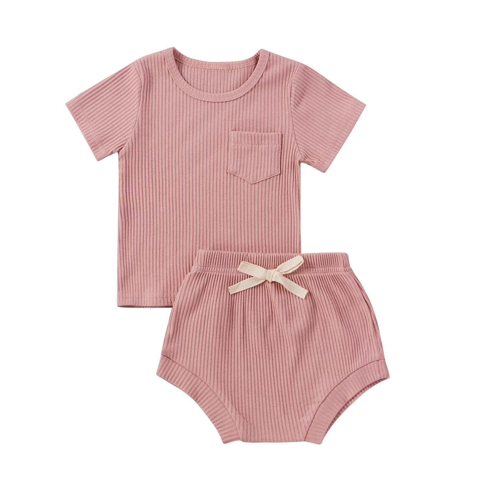 Birdeem Childrens Clothing New Summer Stripe T-Shirt Short Sleeve Shorts Two Piece Set Multi-Color Style