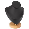 thumbnail image 3 of Necklace Holder Stand Organizer for Retail Store - Space Saving Clear Log Flannel PU Leather Necklace Display Holder Necklace Holder Necklace Holder Stand Necklace Display Holder, 3 of 8